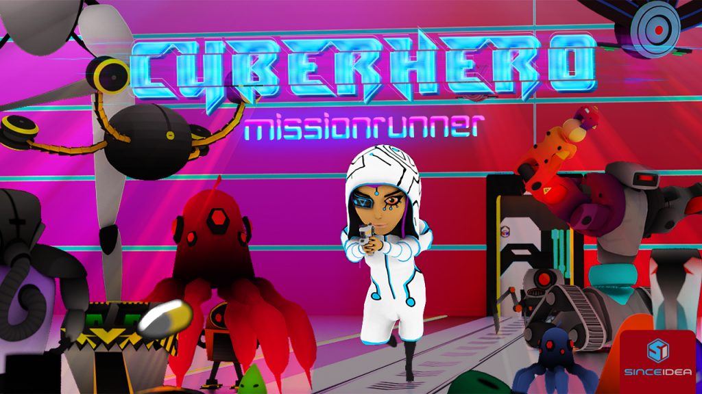 Cyber Hero - Mission Runner logo