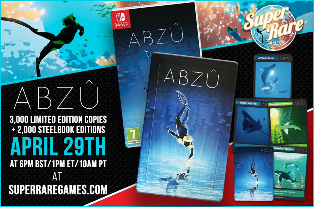 ABZÛ physical edition release details