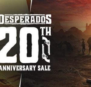 Desperados 20th Anniversary banner