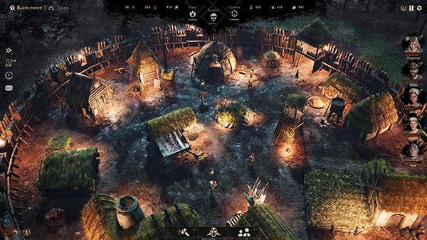 Gord settlement screenshot from gameplay