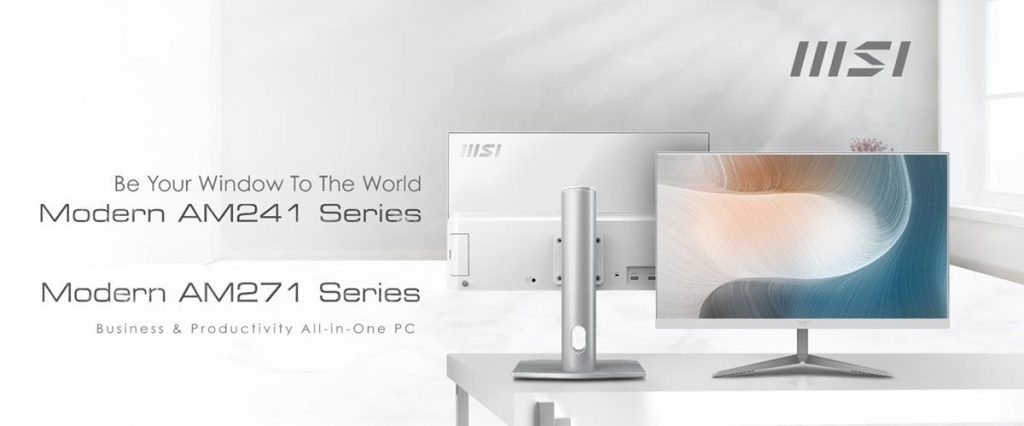 MSI’s Modern AM241 & AM271 header image