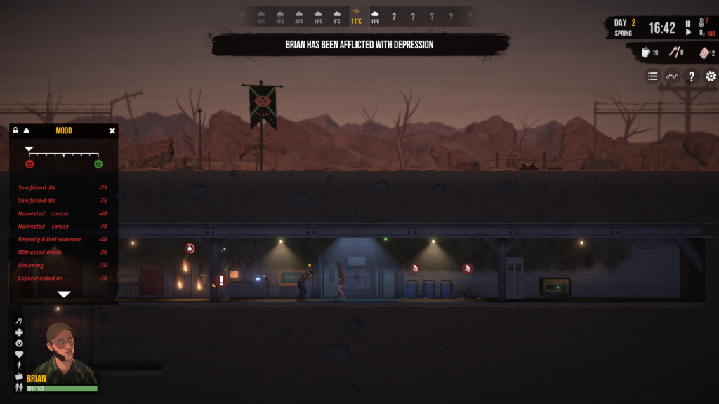 Sheltered 2 screenshot of gameplay