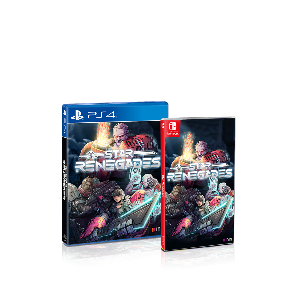 Star Renegades Physical boxes for PS4 and Switch