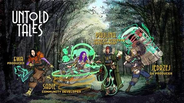 Untold Tales New Staff Appointments as avatars in-game