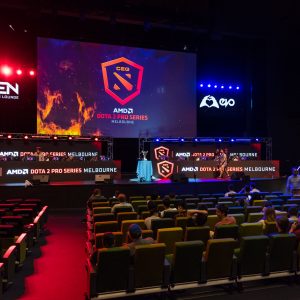 Esports Stage for DoTA 2 Pro Series Melbourne