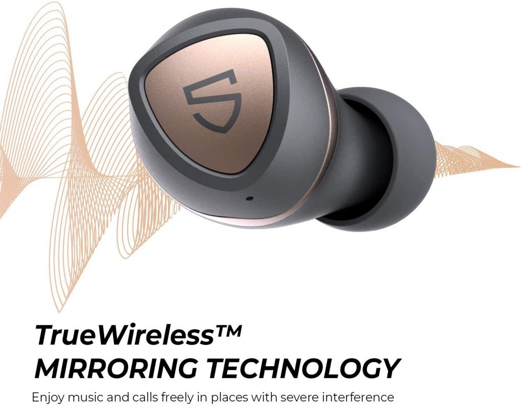 SoundPEATS Sonic wireless earbuds with TrueWireless technology