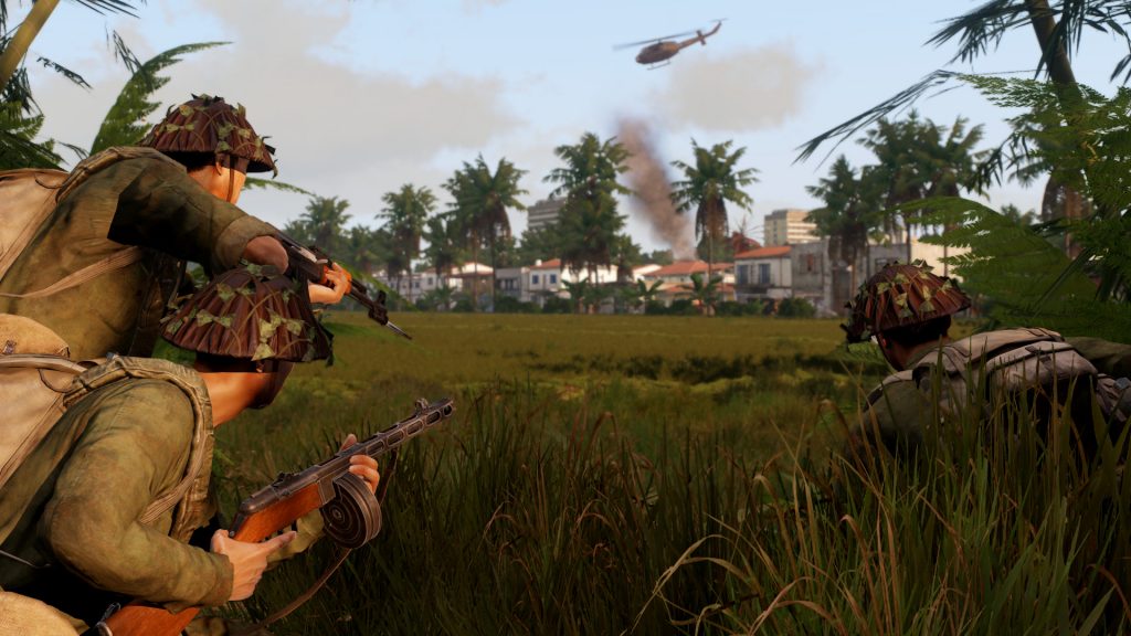 Arma 3 Creator DLC: S.O.G. Prairie Fire soldiers hiding in bushes