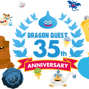 Square Enix Dragon Quest 35 Year Anniversary logo