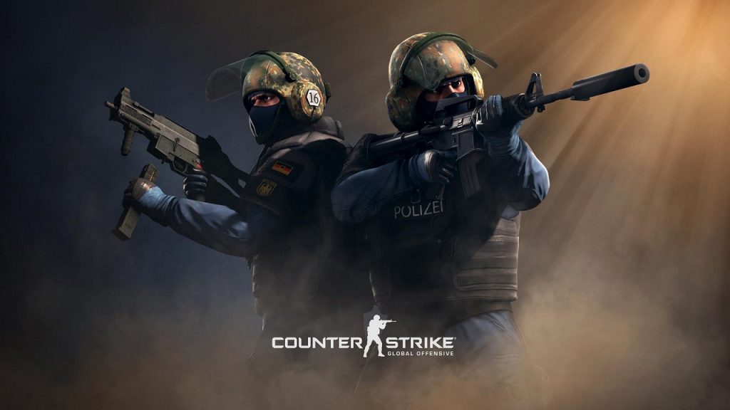 CS:GO logo and artwork