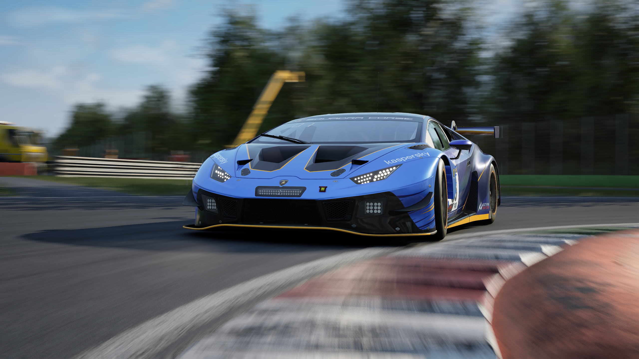 Assetto Corsa Competizione and Lamborghini Monza Blue