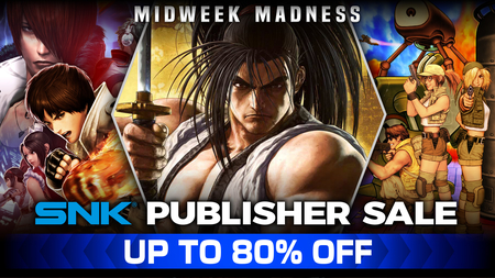 SNK Publisher Sale with 80% off games such as Samurai Shodown