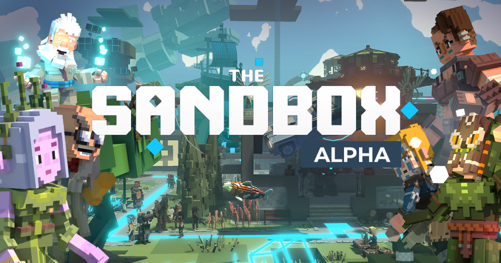 The Sandbox Alpha logo