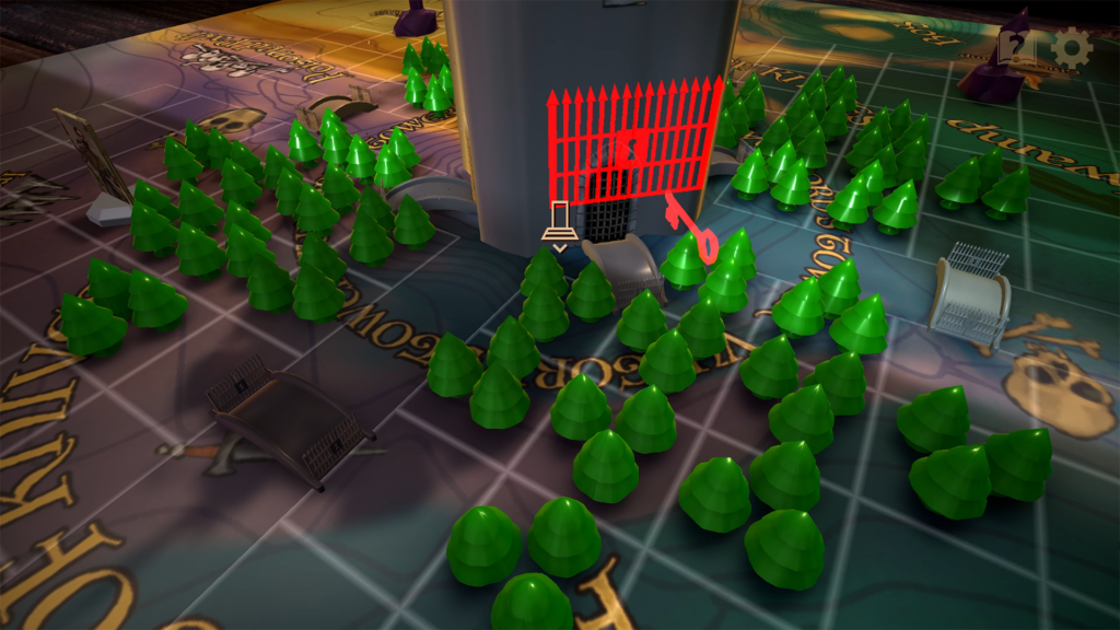 Vulgord’s Tower gameplay on virtual tabletop