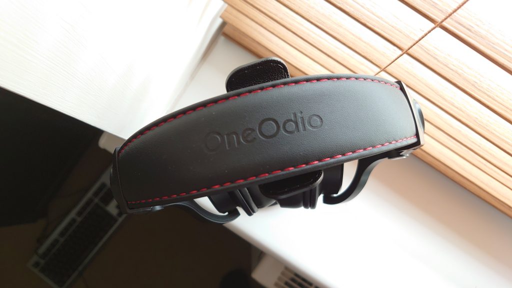 OneOdio headphones from top view