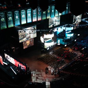 Esports arena set up, following legalistation of esports betting in New Jersey