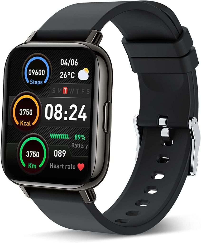 Glory Fit SmartWatch powered on