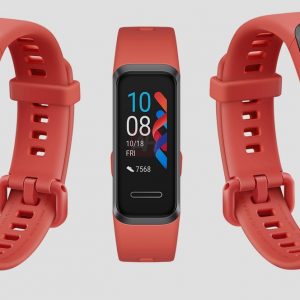 Huawei Band 4 in red