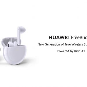 Huawei FreeBuds 3 in white