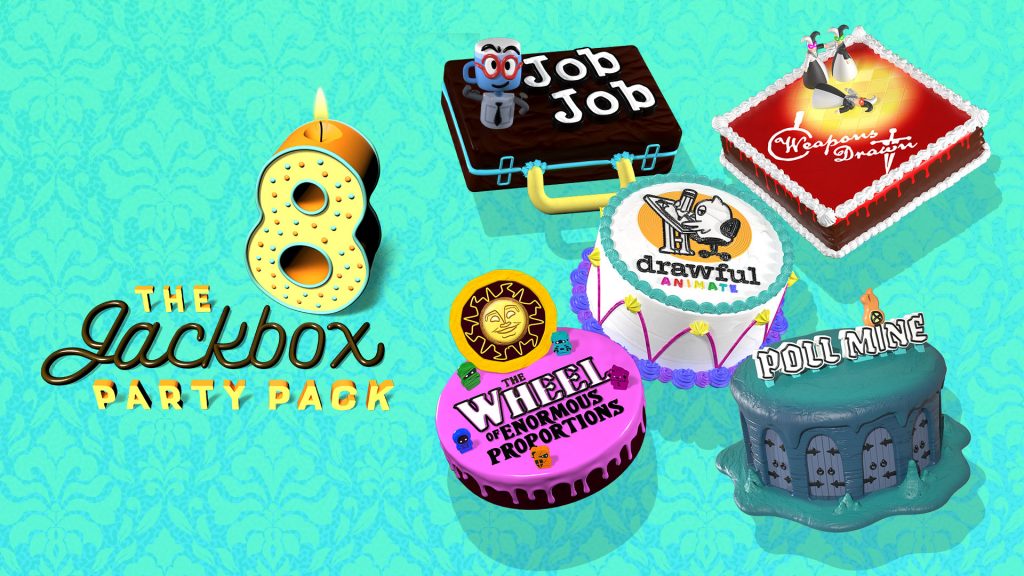Jackbox Games Party Pack 8 main menu