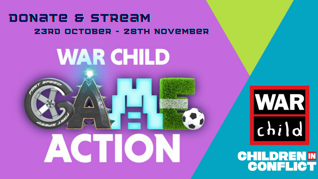 War Child UK announces Game Action - Donate and Stream