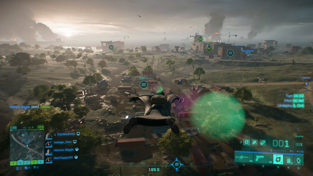 Battlefield 2042 skydive