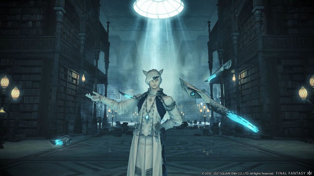 One of the most popular RPGs in this game genre. Final Fantasy XIV: Endwalker Digital Collector's Edition character and floating weapons