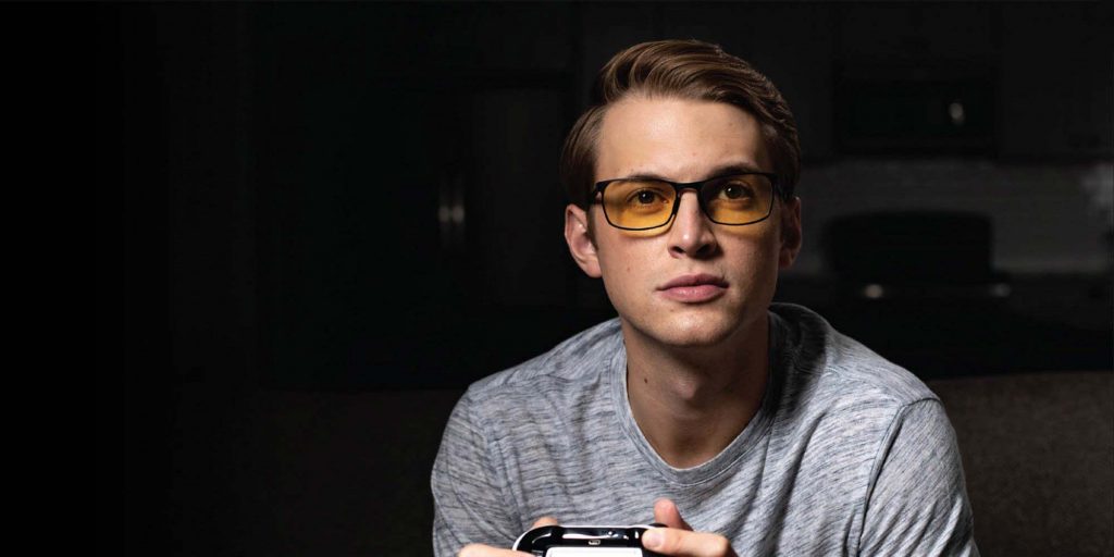 Gunnar Gaming Glasses on male