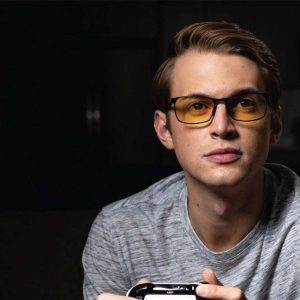 Gunnar Gaming Glasses on male