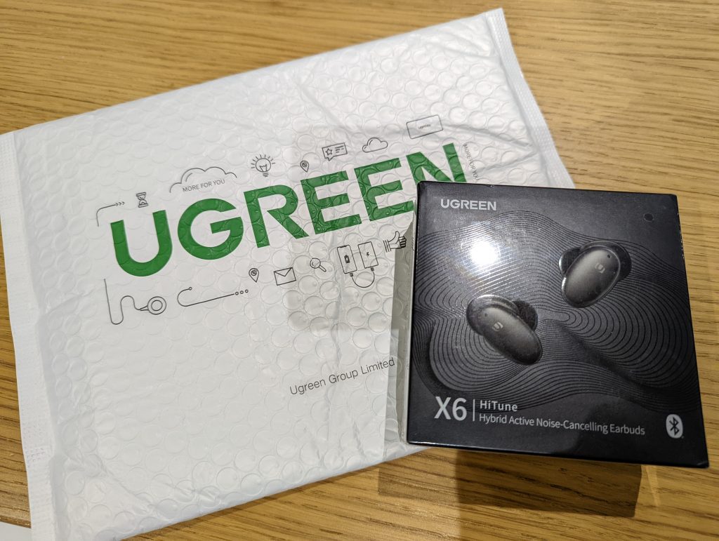 UGREEN HiTune X6 Earbuds and packaging