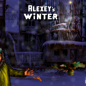 Alexey’s Winter: Night Adventure logo and artwork