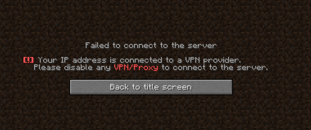 Anti-VPN blocks you from content if you try to access it from a Proxy Server
