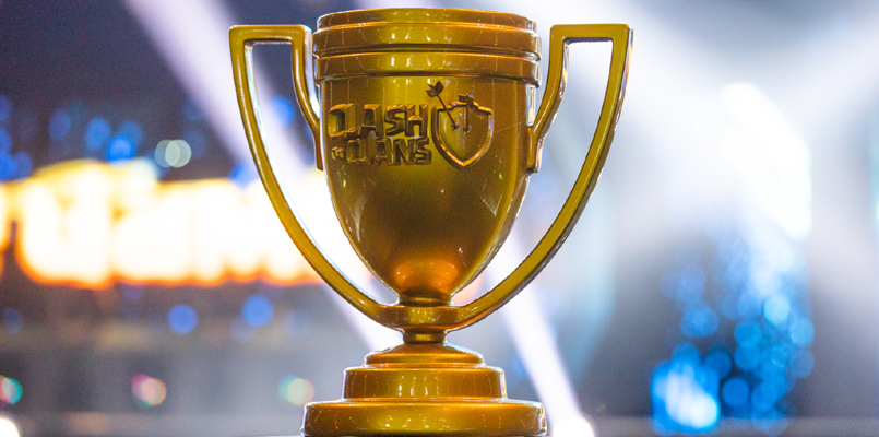 Clash of Clans World Championships trophy
