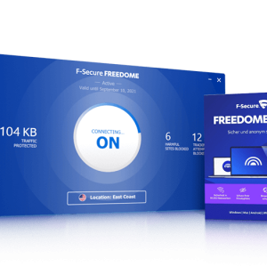 F-Secure FREEDOME VPN software keeps you safe online