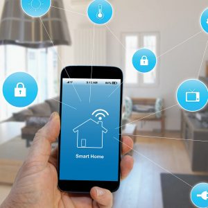 Smart Home smart devices to make life easier, monitored from a mobile phone