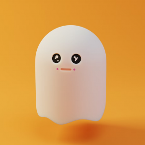 PacMan Ghost in 3D