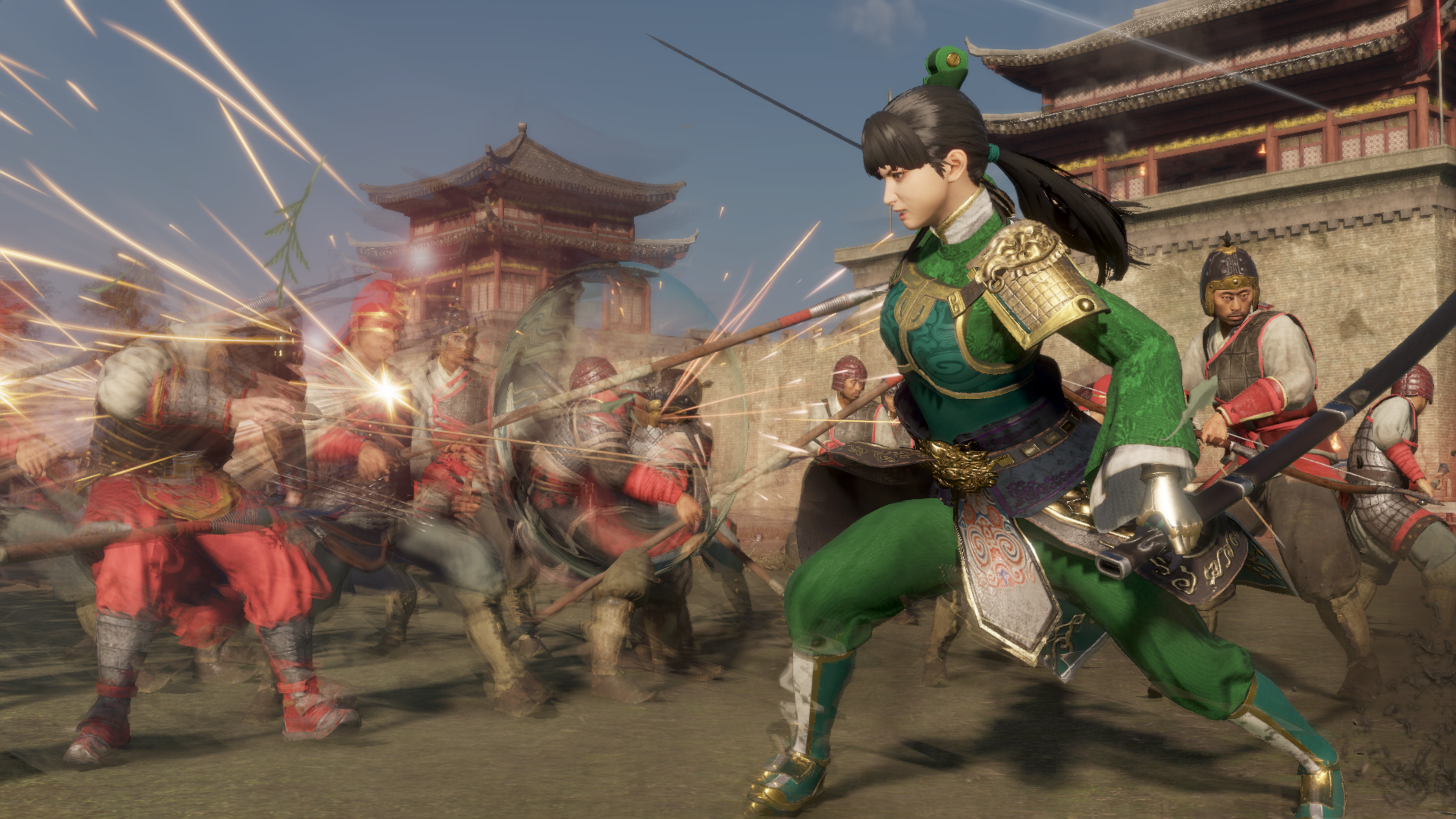 Dynasty Warriors 9: Empires attack artwork