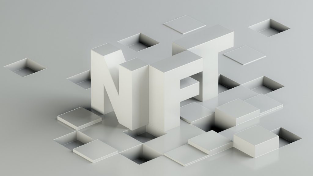 NFT block letters