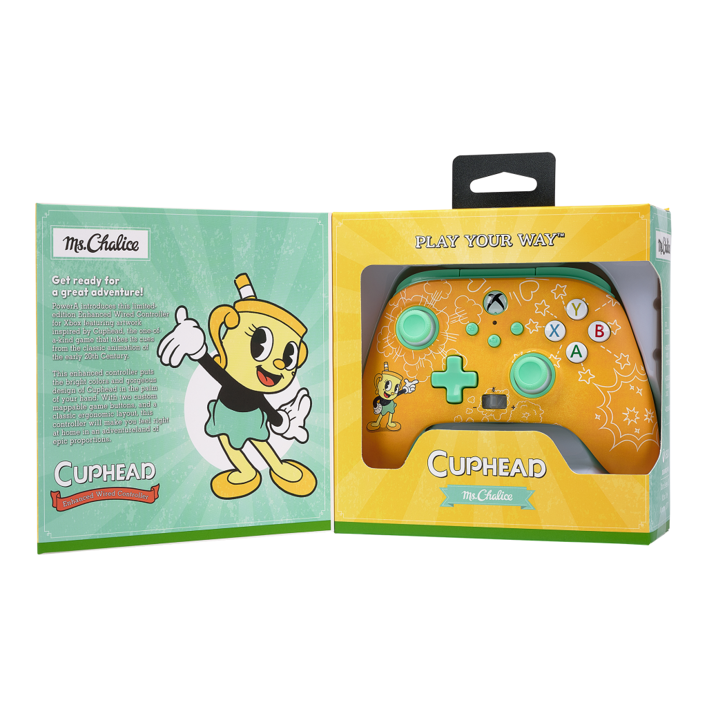 PowerA Cuphead Xbox Controller boxed