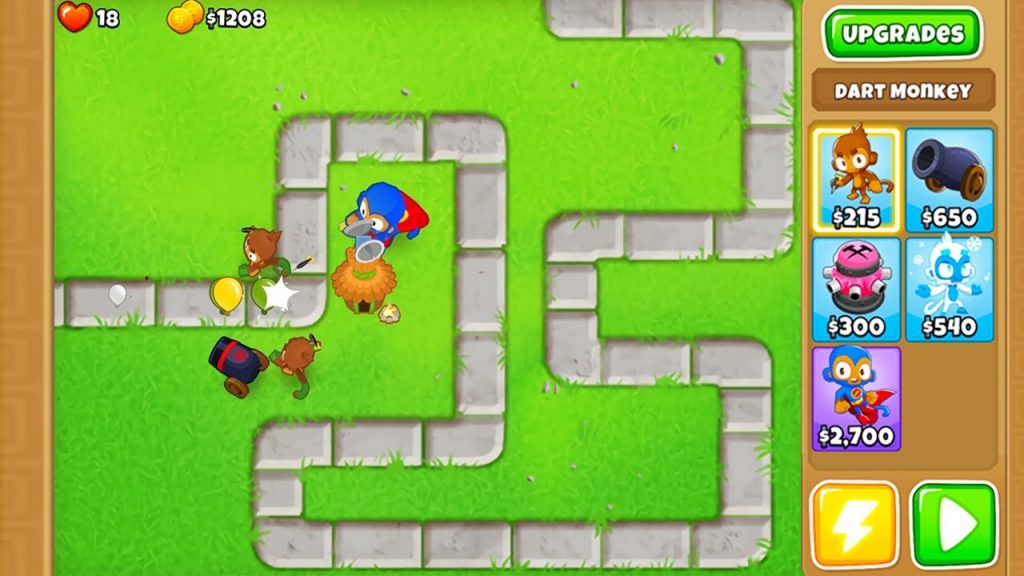 Bloons TD 1 Broswer Game