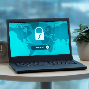 Secure laptop using a VPN