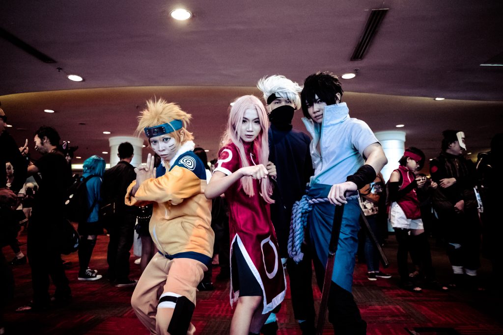 Naruto Cosplay at an event