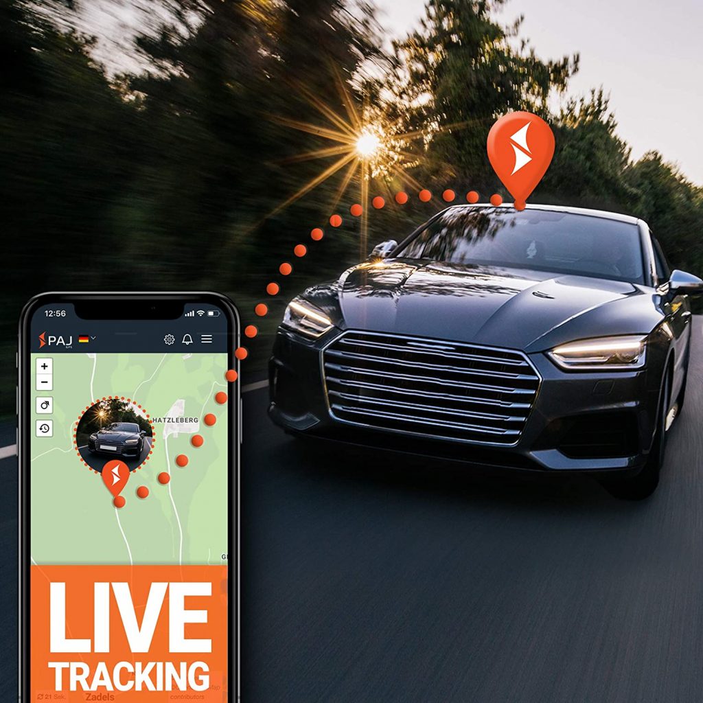 PAJ GPS live tracking
