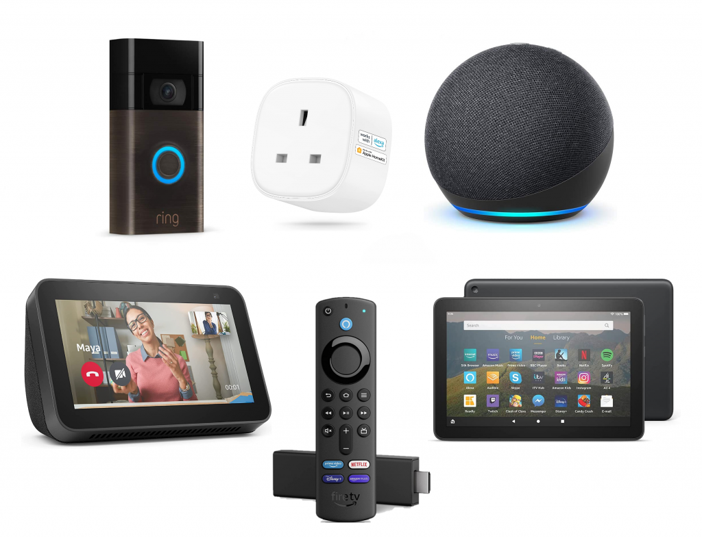 Amazon Smart Tech Giveaway Prizes - All on offer in the Prime Day 2023 sale
