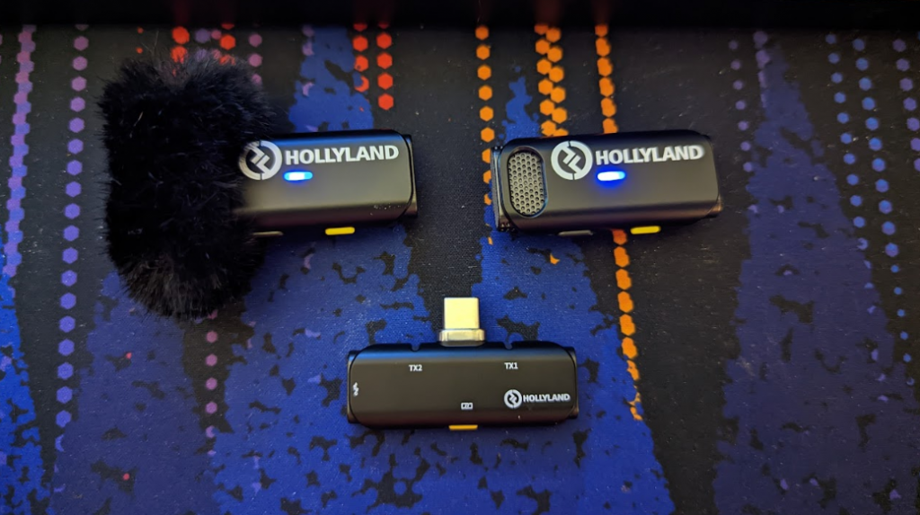 Hollyland LARK C1 mics and receiver
