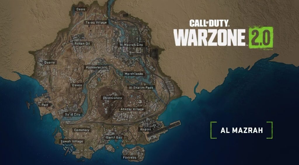 Warzone 2.0 - Map