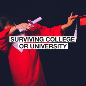 Surviving College or University header