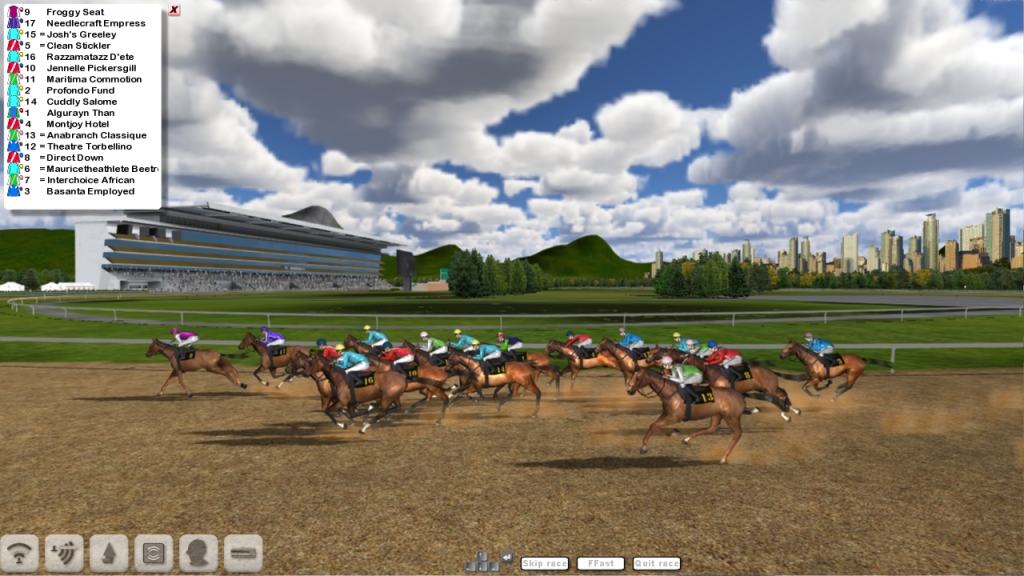 Starters Orders 7 horse racing gameplay