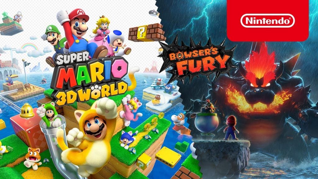 Super Mario 3D World + Bowser's Fury video game artwork