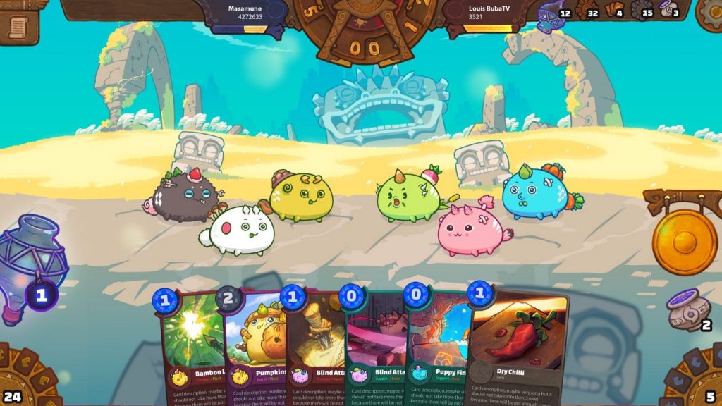 Axie Infinity play-to-earn gaming