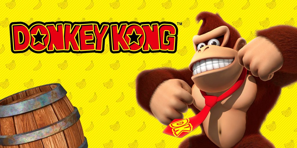 Donkey Kong - One of the most well-known characters in video game history